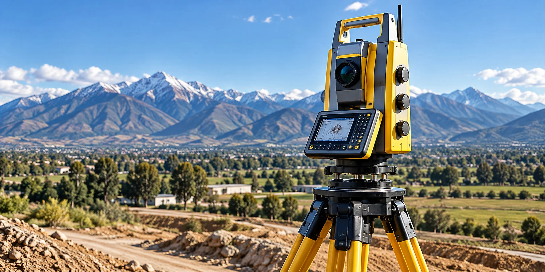 Estación total Trimble para medición topográfica