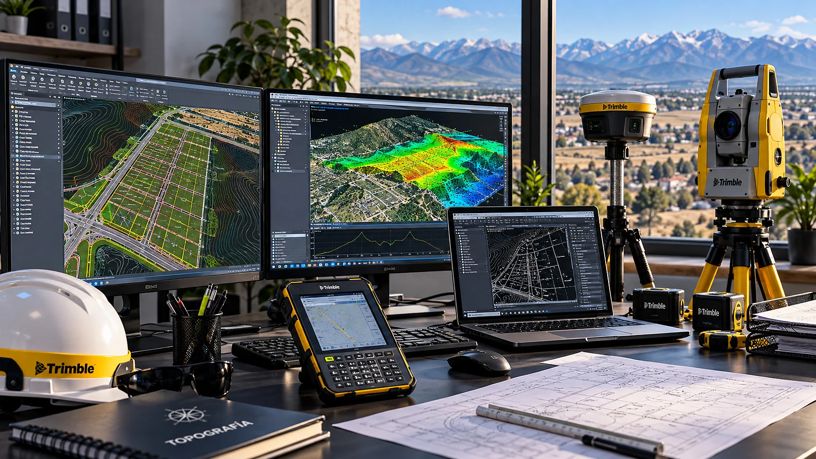 Software de procesamiento topográfico y planos